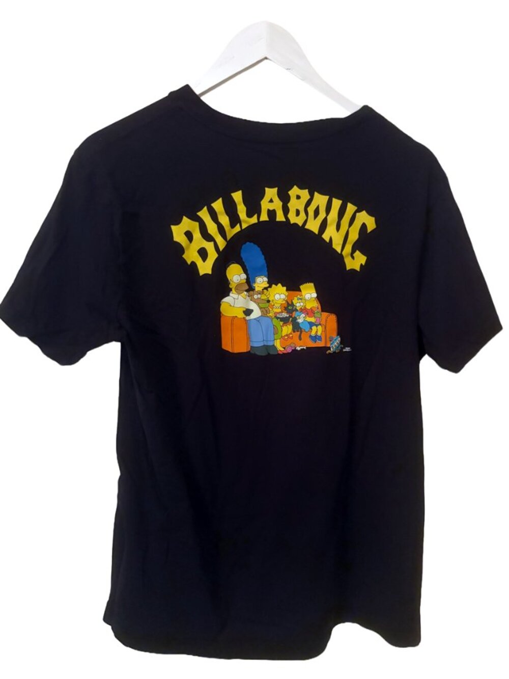 Billabong The Simpsons Graphic T-Shirt Bart Simpson Surf Skate